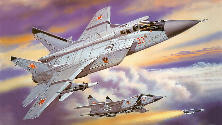 Jet Fighters, Mikoyan MiG-31, HD wallpaper