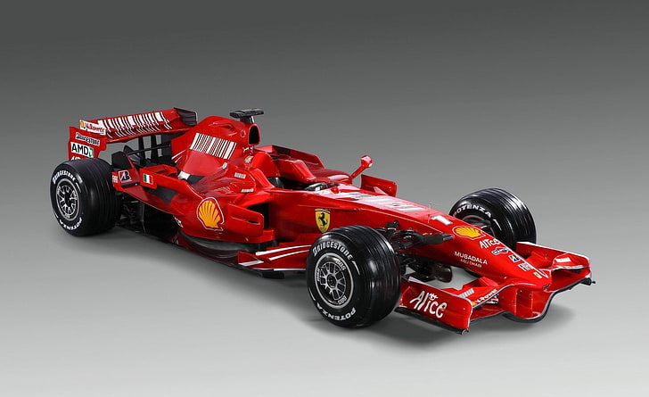 Formula 1 Ferrari F2008, red Ferrari Formula1 race acr, Sports, Formula 1, Ferrari, Formula, F2008, HD wallpaper