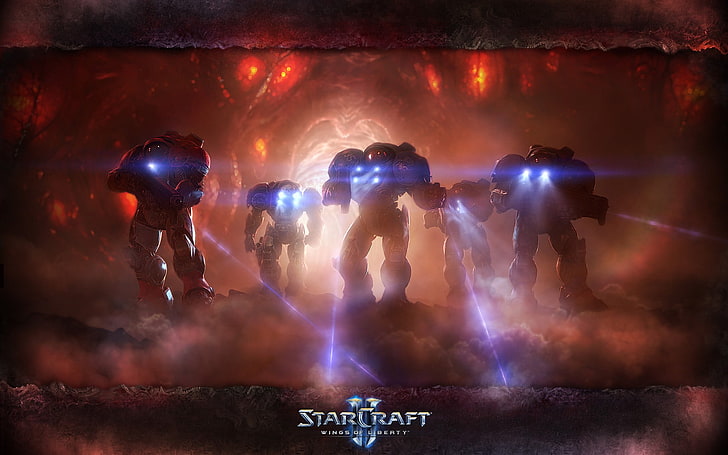 strategy games, fantasy art, digital art, Starcraft II, StarCraft II: Wings of Liberty, HD wallpaper