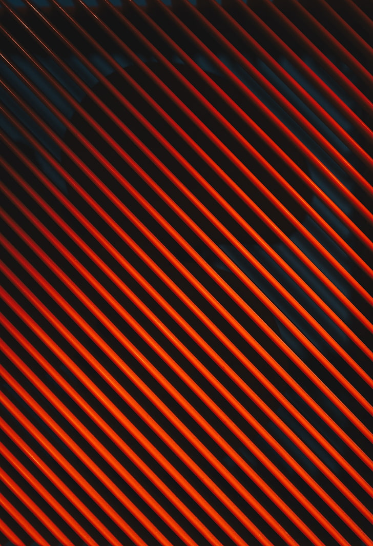 wallpaper bergaris merah dan hitam, garis, miring, garis, permukaan, merah, Wallpaper HD, wallpaper seluler
