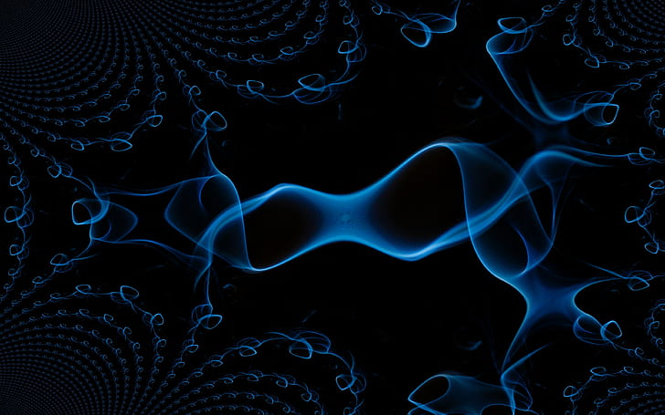 black background, smoke backgrounds, line, abstraction, Download 3840x2400 Black background, HD wallpaper