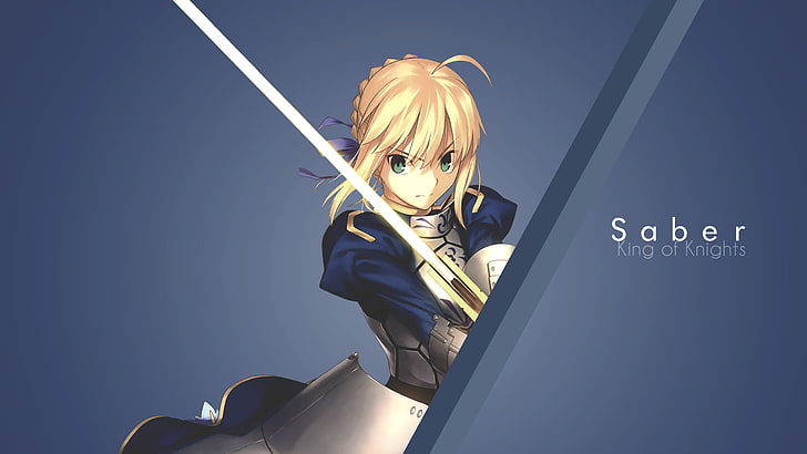 Fate Series, Saber, Fate/Stay Night, anime girls, HD wallpaper