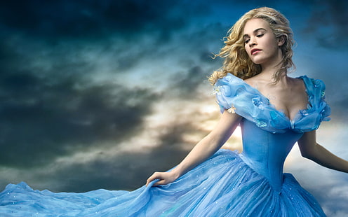 Disney Cinderella 2015, วอลเปเปอร์ซินเดอเรลล่า, ดิสนีย์, 2015, ซินเดอเรลล่า, วอลล์เปเปอร์ HD HD wallpaper