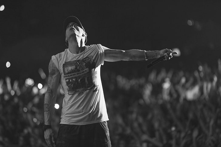 Eminem, singer, rapper, actor, 4K, HD wallpaper | Wallpaperbetter