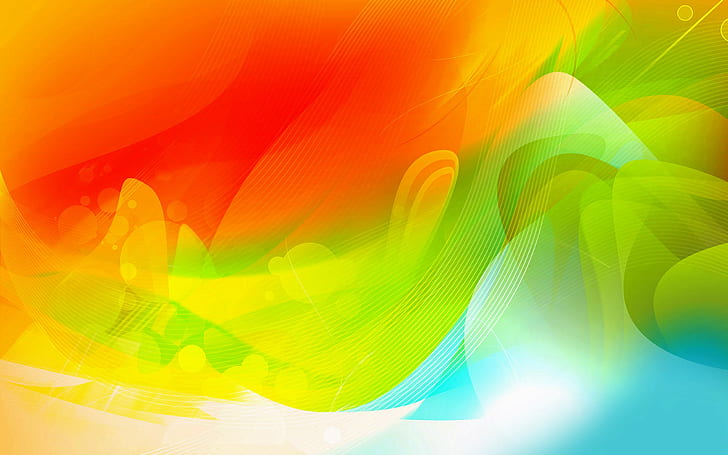 abstracto, multicolore, Sfondo HD