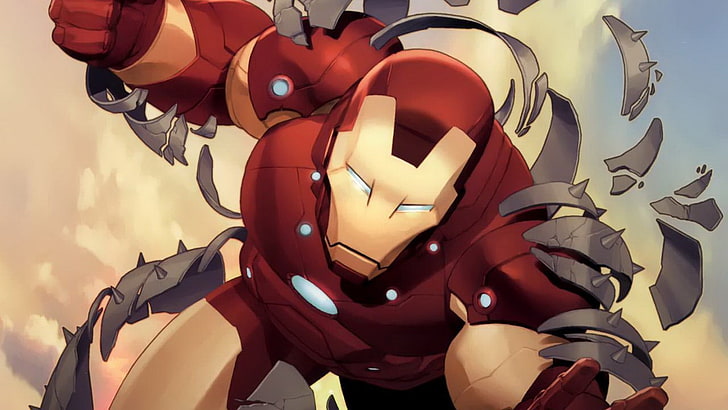 Iron Man Hintergrundbild, Iron Man, Marvel Comics, Superheld, HD-Hintergrundbild