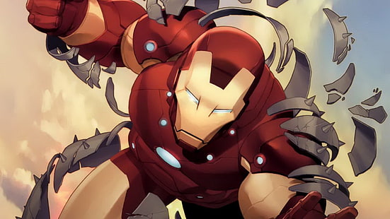 Iron Man Hintergrundbild, Iron Man, Marvel Comics, Superheld, HD-Hintergrundbild HD wallpaper