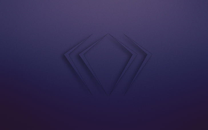 purple minimalism, HD wallpaper