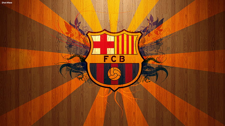 サッカー Fcバルセロナ エンブレム ロゴ Hdデスクトップの壁紙 Wallpaperbetter