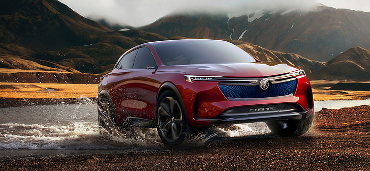 Buick Enspire, 2018, Pekin Otomobil Fuarı, Elektrikli SUV, HD masaüstü duvar kağıdı