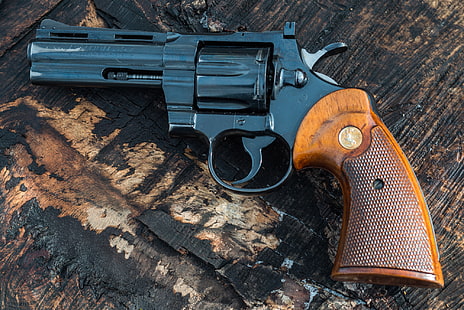 weapons, revolver, 1967, Colt, HD wallpaper HD wallpaper