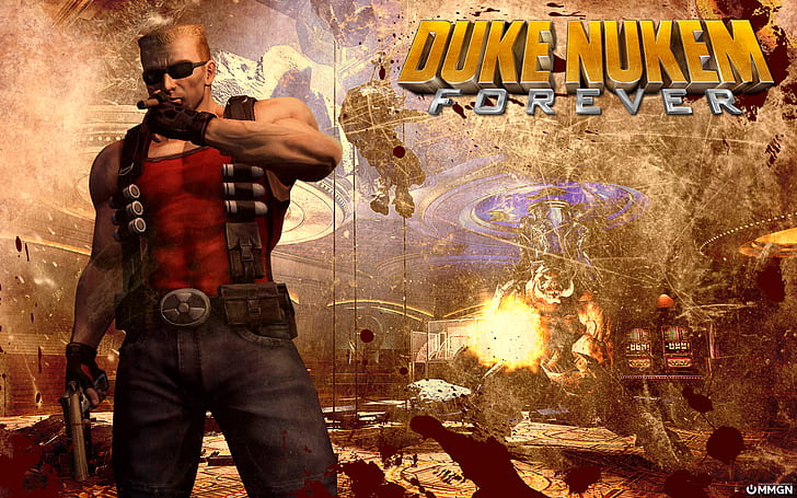 Duke Nukem HD, илюстрация на duke nukem forever, видео игри, duke, nukem, HD тапет