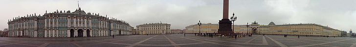 palace square, russia, saint petersburg, dvorcovaya ploshad, rossiya, sankt peterburg, HD wallpaper