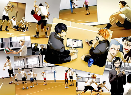 Anime, Jungs, Gruppe, Jungs, Haikyuu, Joka, Original, Serie, HD-Hintergrundbild HD wallpaper
