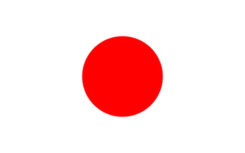 Flaga Japonii, słońce, okrągłe, Japonia, flaga, Tapety HD HD wallpaper