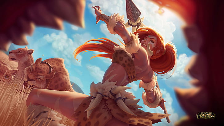 League of Legends, Nidalee (League of Legends), Tapety HD