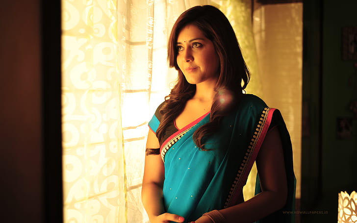 Rashi Khanna Saree, Saree, Rashi, Khanna, HD-Hintergrundbild