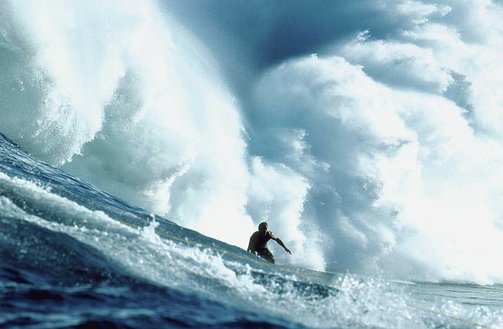 surf, mar, ondas, surfistas, HD papel de parede