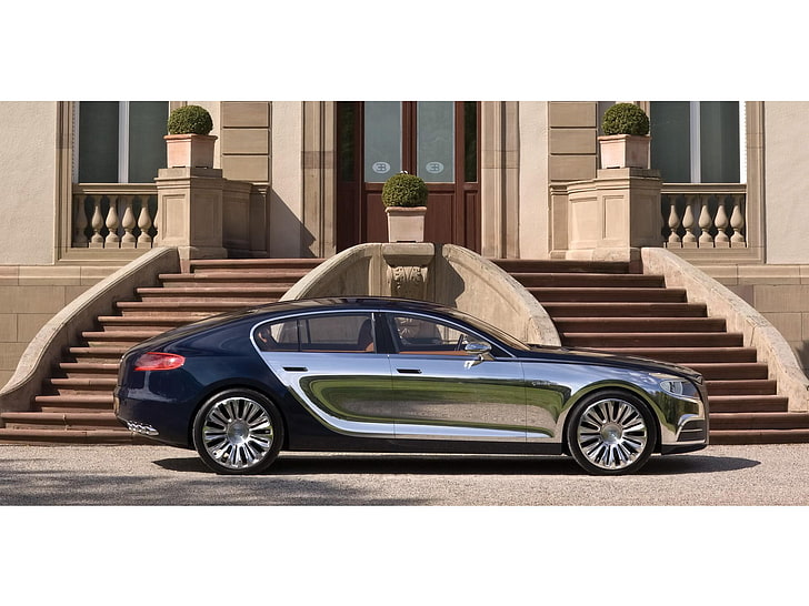 2009 bugatti 16 c galibier concept, car, HD wallpaper