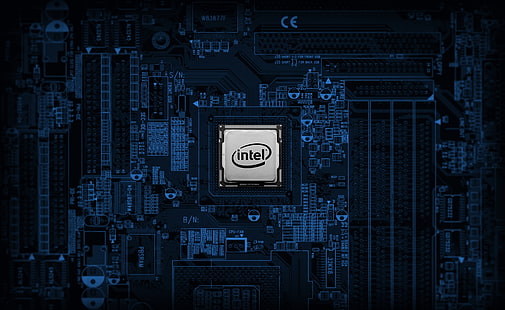 Placa base Intel, procesador de computadora Intel, computadoras, hardware, Fondo de pantalla HD HD wallpaper