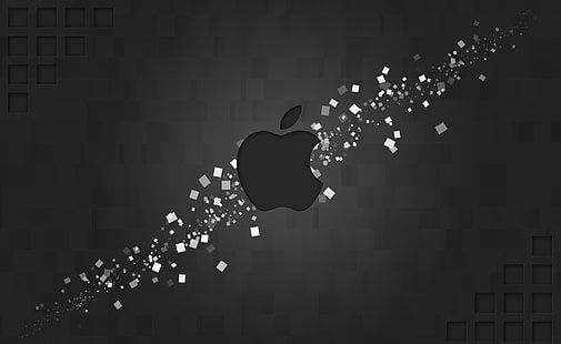 Logotipo de Apple de alta tecnología, logotipo de Apple, computadoras, Mac, Apple, Tech, Logo, Fondo de pantalla HD HD wallpaper