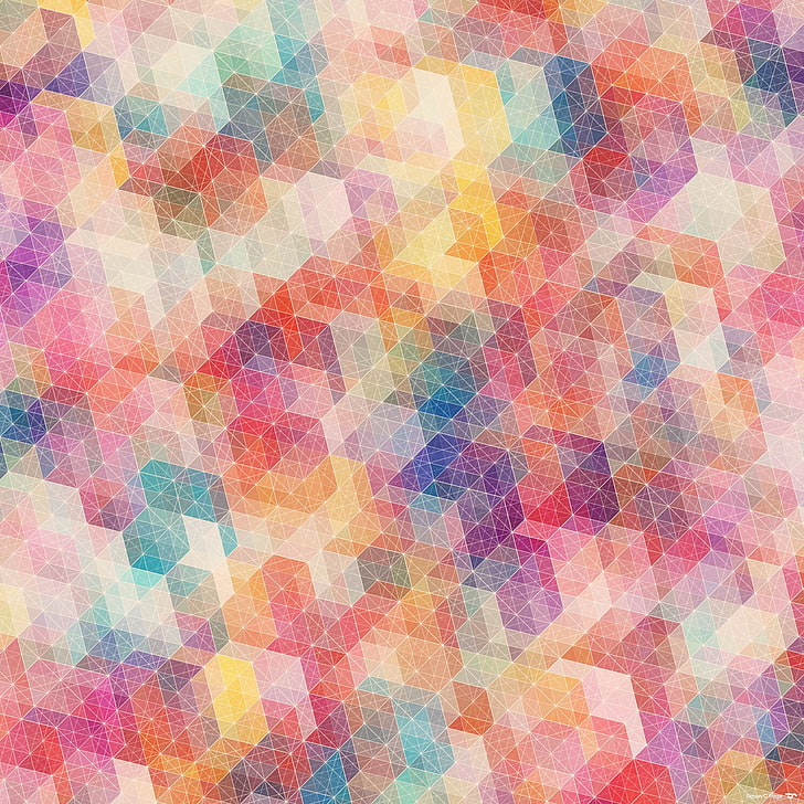 farbige Tapete, Simon C. Page, abstrakt, Muster, bunt, HD-Hintergrundbild