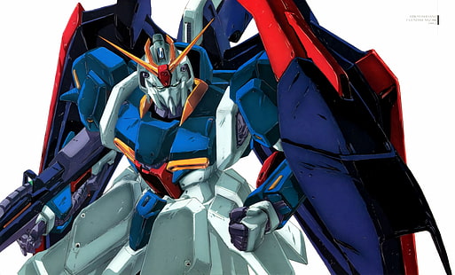 Mobildräkt Zeta Gundam, Gundam, 1980-talet, robot, HD tapet HD wallpaper