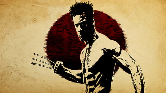 Wolverine, X-Men Origines: Wolverine, Logan, Hugh Jackman, Fond d'écran HD HD wallpaper