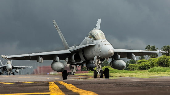 McDonnell Douglas F / A-18 Hornet, Flugzeuge, Militärflugzeuge, HD-Hintergrundbild HD wallpaper