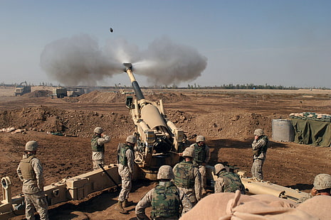 Armee, Gewehr, Artillerie, HD-Hintergrundbild HD wallpaper