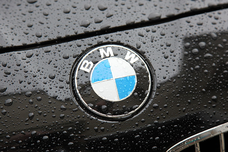 BMW automobili gocce d'acqua loghi 4000x2667 automobili BMW HD Art, automobili, BMW, Sfondo HD