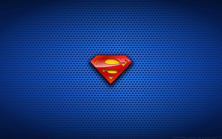 スーパーマン、スーパーマンロゴ、 HDデスクトップの壁紙