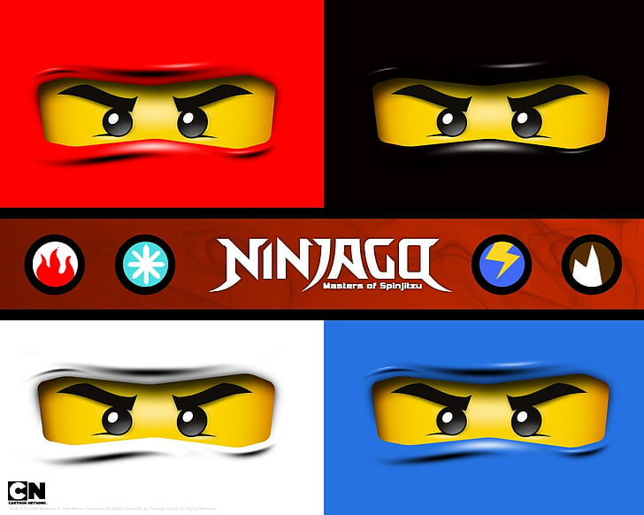 lego ninjago mestres de spinjitzu, HD papel de parede