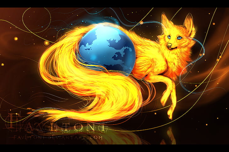 Mozilla Firefox, Fondo de pantalla HD