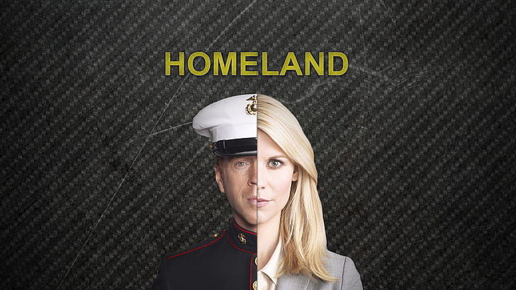 TV-show, Homeland, Claire Danes, Damian Lewis, HD tapet