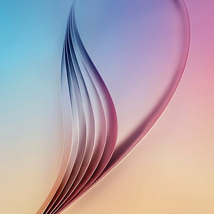 Samsung Galaxy S6 abstrakte Farbverlauf, HD-Hintergrundbild HD wallpaper