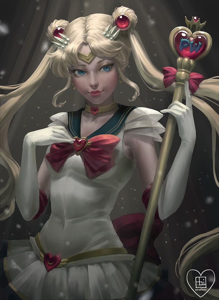 Sailor Moon, Moon, HD wallpaper