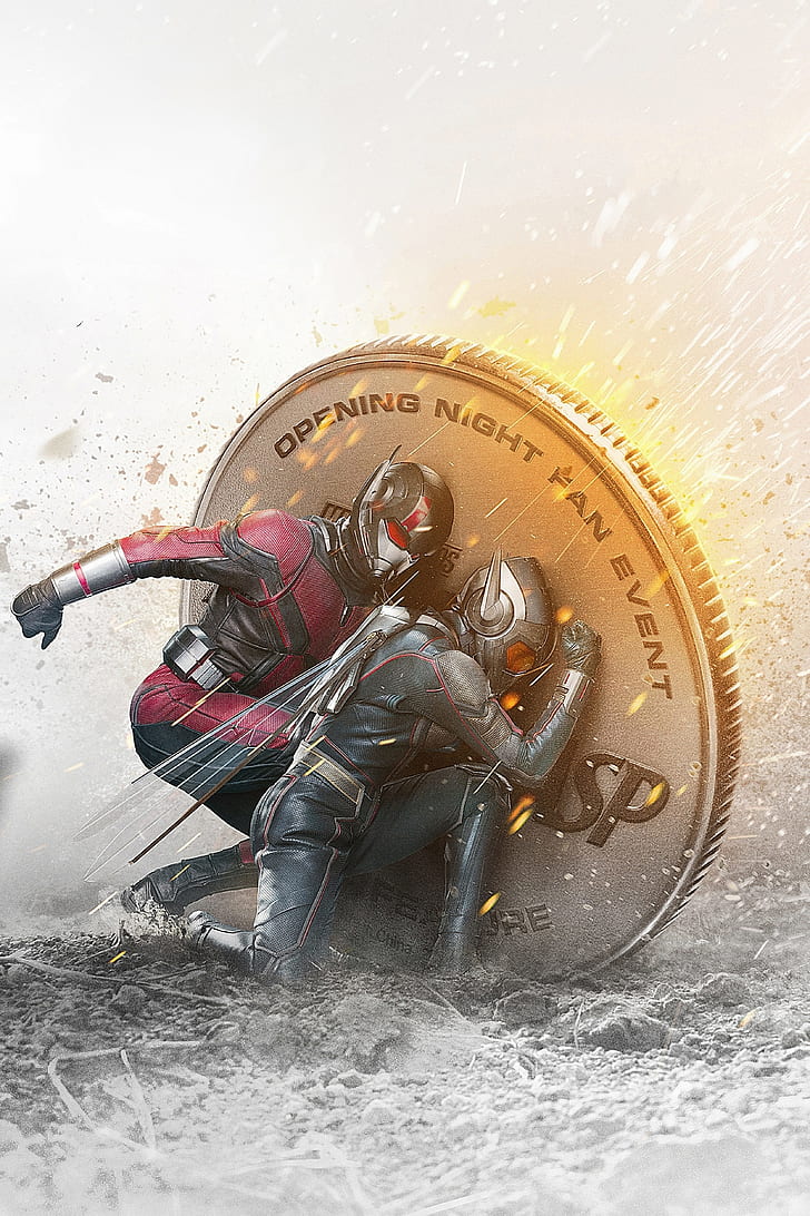 Ant-man And The Wasp Movie Coin Poster, HD wallpaper
