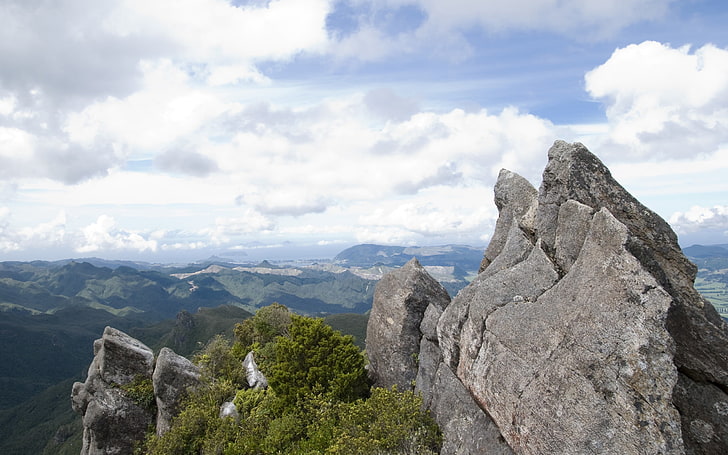 Edward's Lookout Kauaeranga, Fels, Höhe, Spitze, HD-Hintergrundbild