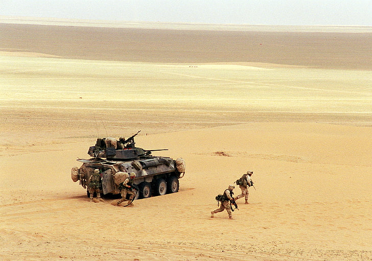 Солдаты Военные Пустыни Природа Пустынь HD Art, Военные, Пустыни, Солдаты, HD обои