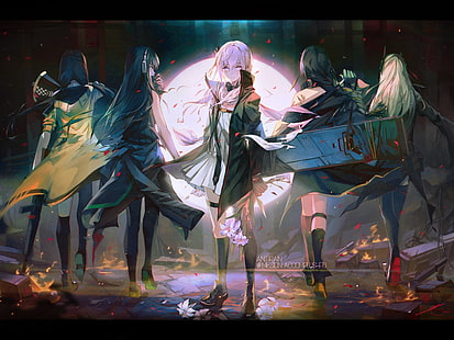 anime dziewczyny, anime, Girls Frontline, Tapety HD HD wallpaper
