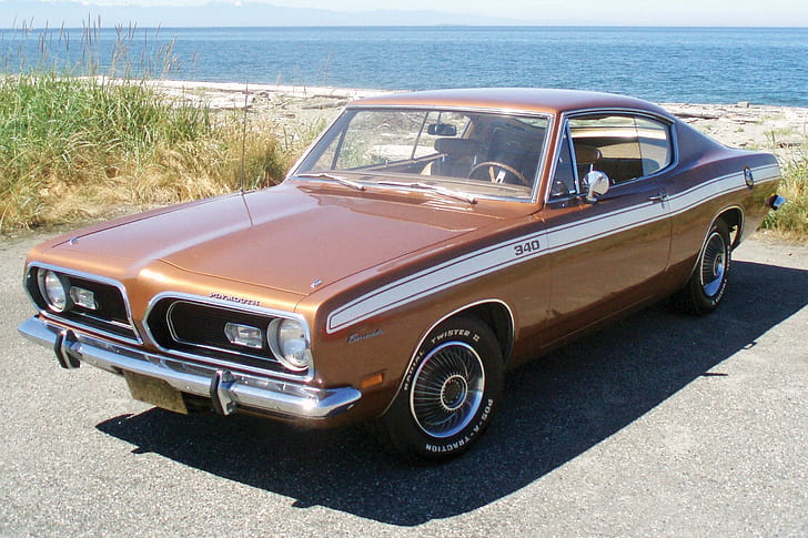 1969 Plymouth Barracuda, mopar, cuda, 1969, clássico, carros, HD papel de parede