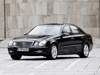 2006, бронированный, Benz, E Klasse, охранник, роскошь, Mercedes, W211, HD обои HD wallpaper