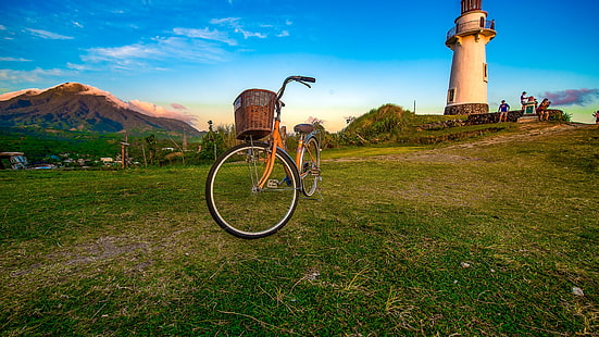 旅行、バタネス島、バタン島、バスコ、バスコ灯台、冒険、ニコン、色、風景、人々、フィリピン、灯台、自然、写真、フローズンブリザード、自転車、バスコバタネス、自然愛好家、バタネス、日没、 HDデスクトップの壁紙 HD wallpaper
