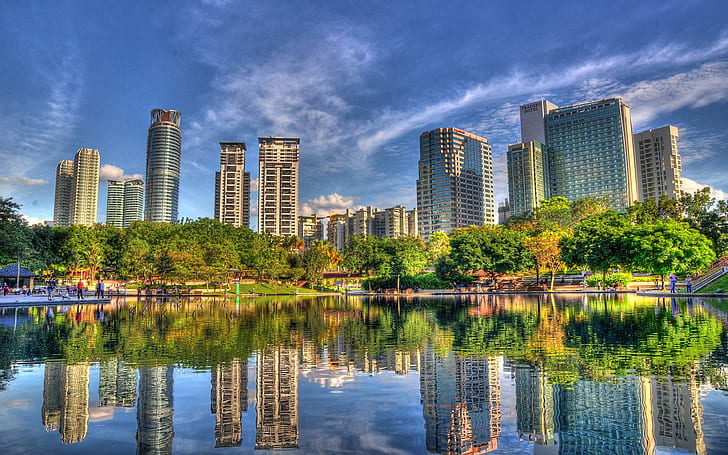 Lake Gardens Kuala Lumpur Malaysia Sfondi desktop gratis Download per Windows, Sfondo HD