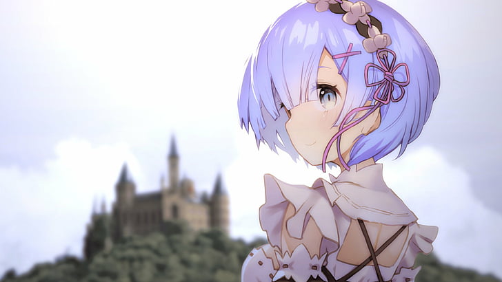 Anime, Re: ZERO -Starting Life in Another World-, Rem (Re: ZERO), Tapety HD