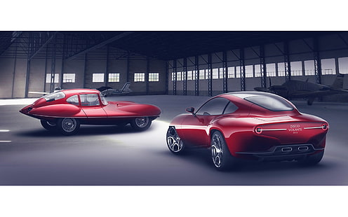 Alfa Romeo Disco Volante Concept、2012 alfa romeo disco、car、 HDデスクトップの壁紙 HD wallpaper