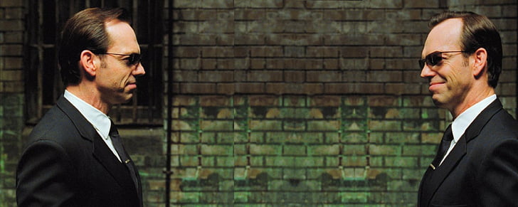 The Matrix, The Matrix Reloaded, Hugo Weaving, HD wallpaper