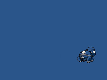 blaue Charakterillustration, Anime, Geist in der Muschel, Tachikoma, HD-Hintergrundbild HD wallpaper