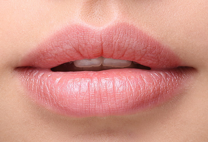 woman, lips, teeth, HD wallpaper